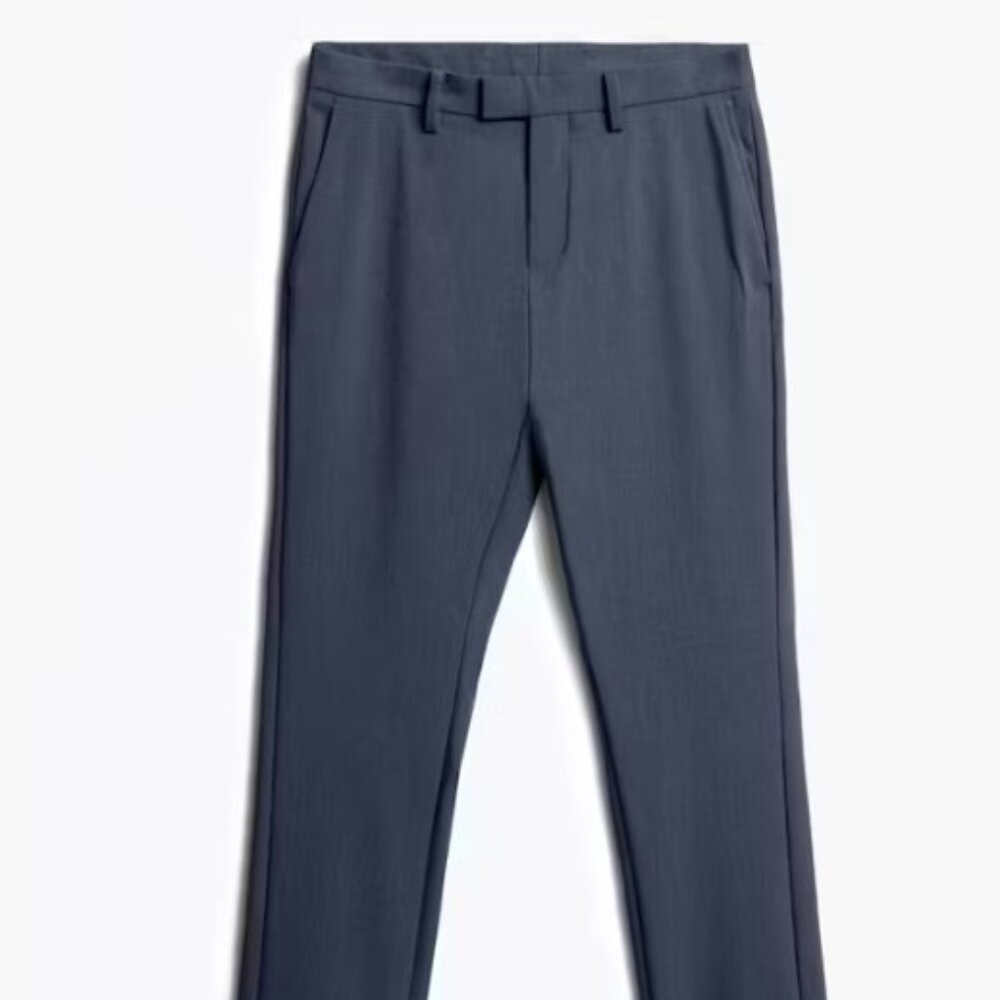 Ministry of Supply Blue Performance Slim Fit Velocity Dress Pants